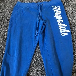 Aeropostale blue sweats.